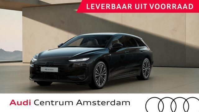 Zwart Nieuw 2025 Audi A6 e-tron Advanced Stationwagen | € 84.500 (Iets duurder) - Afbeelding 1/4