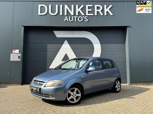 Blauw Gebruikt 2006 Chevrolet Kalos Hatchback | € 911 (Super prijs) - Afbeelding 1/4