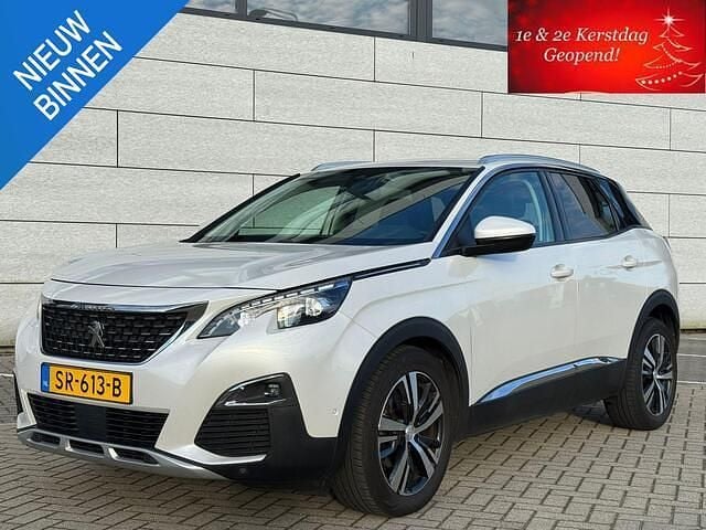 Wit Gebruikt 2018 Peugeot 3008 Premium SUV | € 14.577 (Super prijs) - Afbeelding 1/4