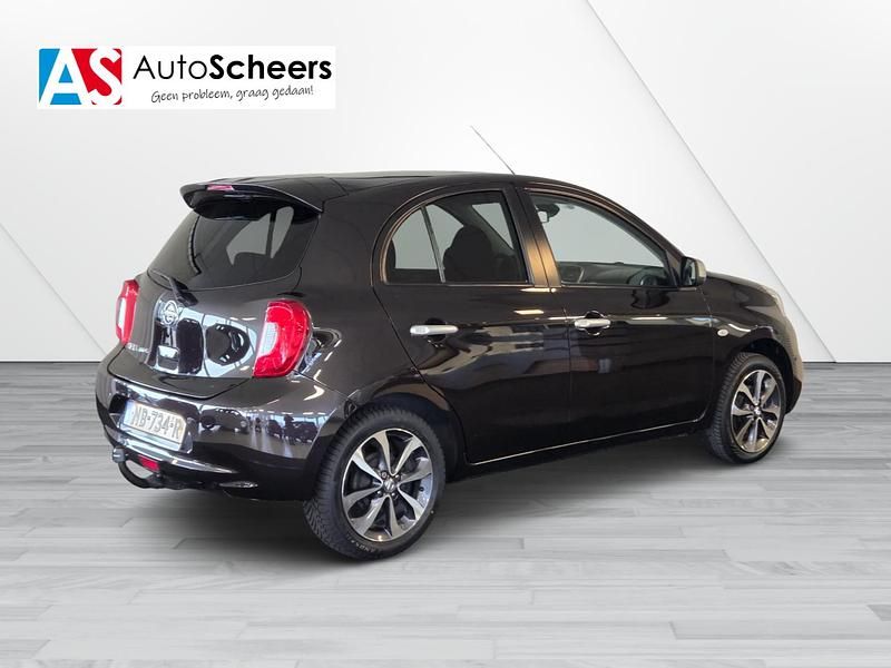 Occasion Nissan Micra N-TEC 80 PK (58 kW) 2017 Paars Hatchback