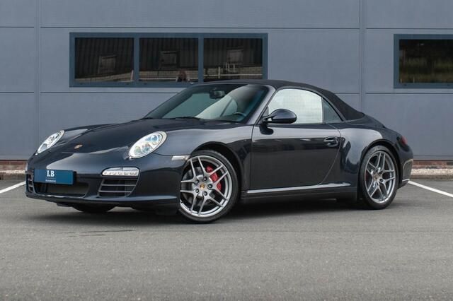 Blauw Gebruikt 2010 Porsche 911 Carrera 4S Cabriolet Cabriolet | € 74.950 - Afbeelding 1/4
