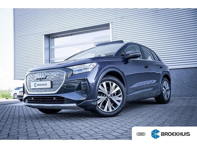 Paars Gebruikt 2021 Audi Q4 e-tron Advanced Plus SUV | € 28.395 (Eerlijke prijs) - Afbeelding 1/4