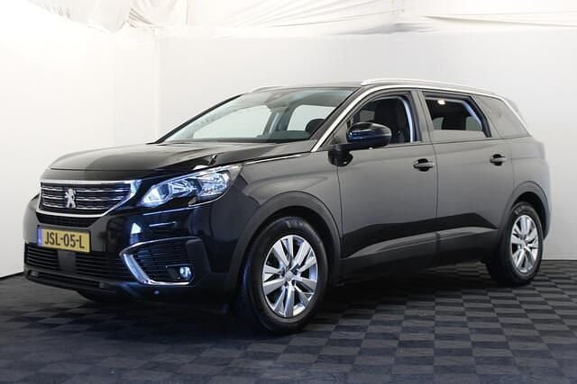 Zwart (metallic) Occasion 2019 Peugeot 5008 Premium SUV | € 15.750 (Goede deal) - Afbeelding 1/4