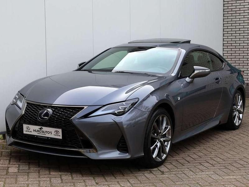 Grijs Gebruikt 2020 Lexus RC300h Sport Line Coupé | € 45.950 (Duur) - Afbeelding 1/4