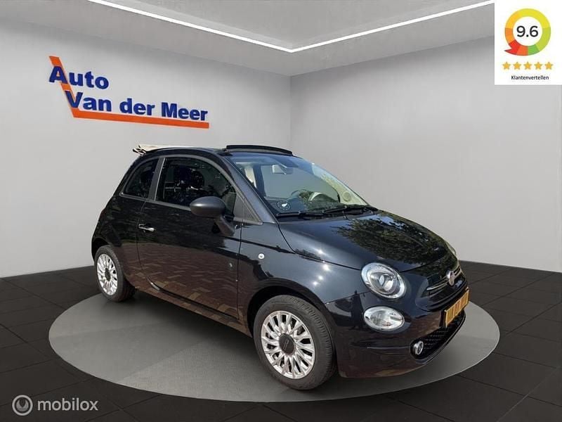 Zwart Occasion 2023 Fiat 500C Dolcevita Cabriolet | € 14.940 (Goede deal) - Afbeelding 1/3