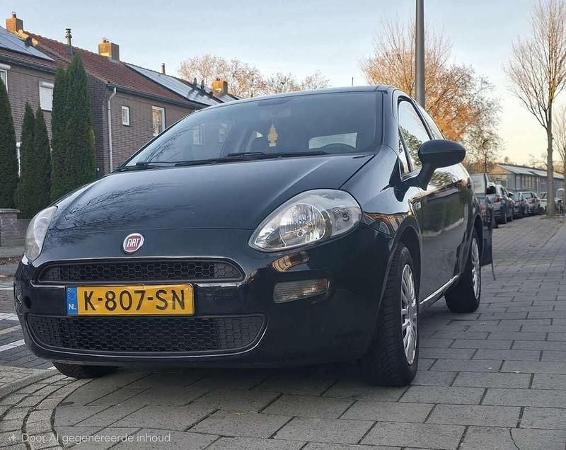 Blauw Gebruikt 2013 Fiat Punto Pop MPV | € 2.300 (Goede deal) - Afbeelding 1/4