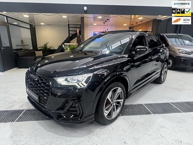 Zwart Gebruikt 2021 Audi Q3 Sportback S-Line SUV | € 41.995 (Eerlijke prijs) - Afbeelding 1/4