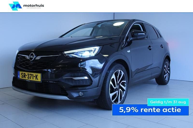 Zwart Gebruikt 2018 Opel Grandland X Ultimate SUV | € 12.940 - Afbeelding 1/4