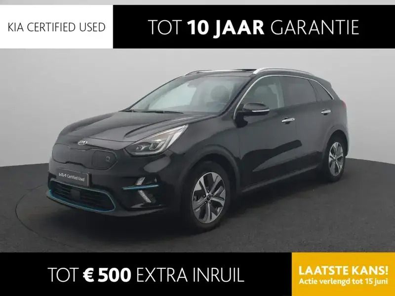 Zwart Gebruikt 2021 Kia e-Niro 3 SUV | € 24.740 (Super prijs) - Afbeelding 1/4
