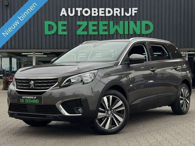Grijs Gebruikt 2017 Peugeot 5008 MPV | € 13.999 (Eerlijke prijs) - Afbeelding 1/3