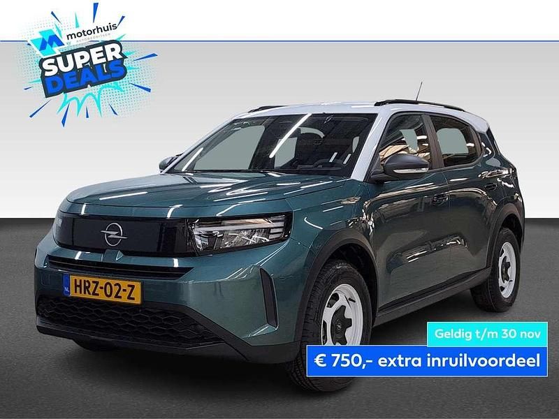 Groen Gebruikt 2025 Opel Frontera Edition SUV | € 29.845 (Goede deal) - Afbeelding 1/4