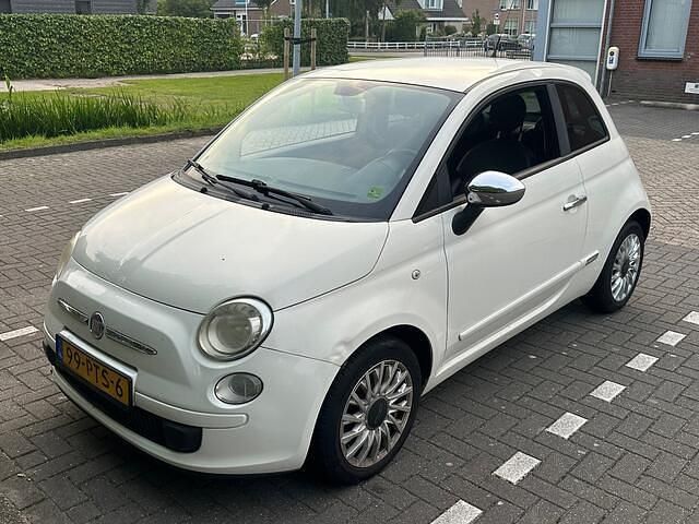 Wit Gebruikt 2011 Fiat 500 Sport Hatchback | € 2.950 (Goede deal) - Afbeelding 1/4