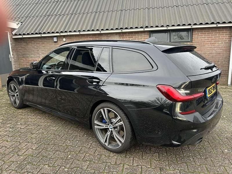 Zwart Gebruikt 2021 BMW 330 M Sport Stationwagen | € 30.000 (Super prijs) - Afbeelding 1/4