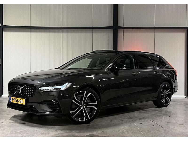 Grijs Gebruikt 2022 Volvo V90 R-Design Stationwagen | € 37.800 (Eerlijke prijs) - Afbeelding 1/4