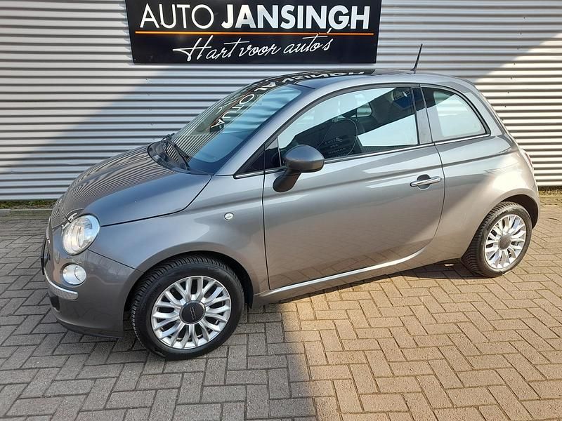 Grijs Gebruikt 2015 Fiat 500 Lounge Hatchback | € 8.500 (Iets duurder) - Afbeelding 1/4