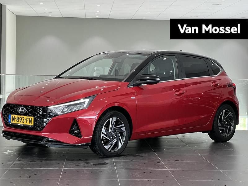 Rood Gebruikt 2021 Hyundai i20 Premium Hatchback | € 21.790 (Duur) - Afbeelding 1/4