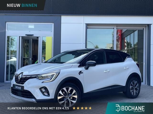 Wit nacre met dak in sterzwart Gebruikt 2020 Renault Captur Intens SUV | € 20.345 (Eerlijke prijs) - Afbeelding 1/4