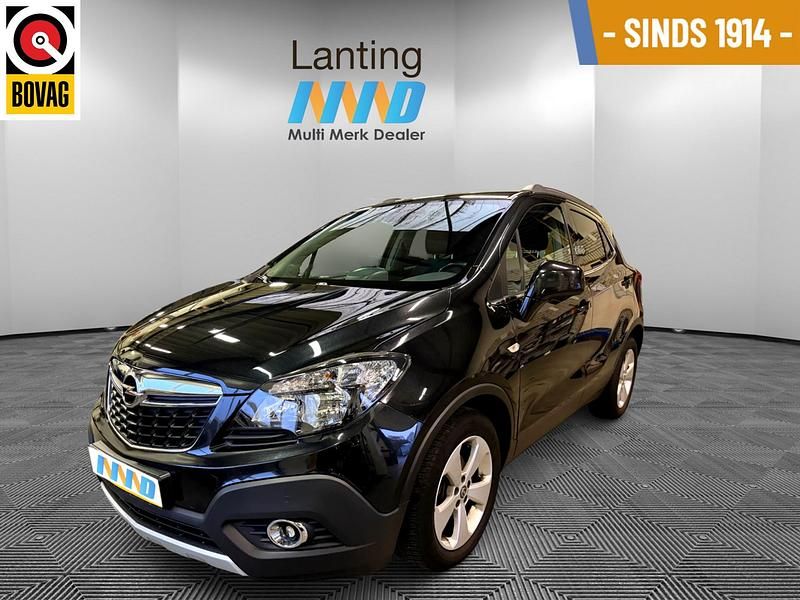 Zwart Gebruikt 2016 Opel Mokka Cosmo SUV | € 10.950 (Eerlijke prijs) - Afbeelding 1/4