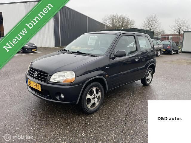 Zwart Gebruikt 2002 Suzuki Ignis Hatchback | € 999 (Iets duurder) - Afbeelding 1/4