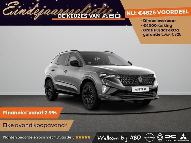 Grijs Nieuw 2025 Renault Austral Iconic Esprit Alpine SUV | € 47.436 (Eerlijke prijs) - Afbeelding 1/4
