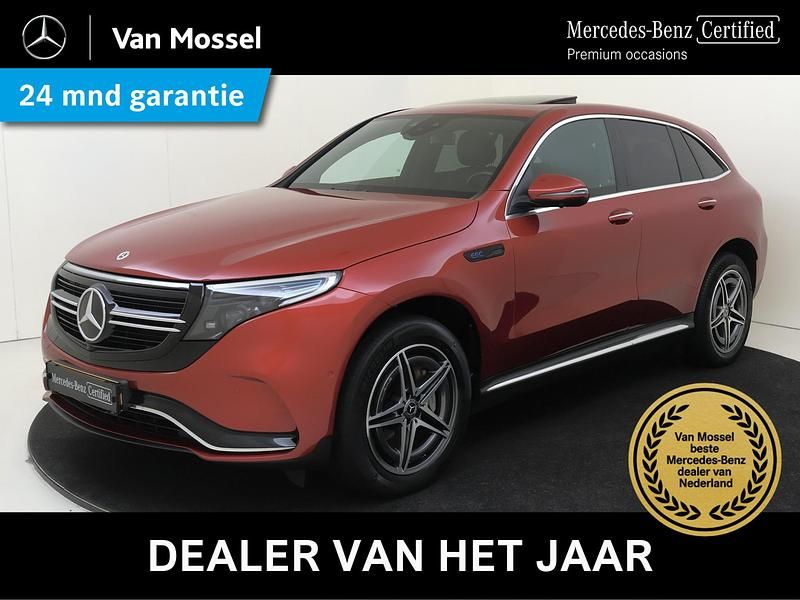 Rood Occasion 2021 Mercedes EQC400 Business SUV | € 39.945 (Iets duurder) - Afbeelding 1/4