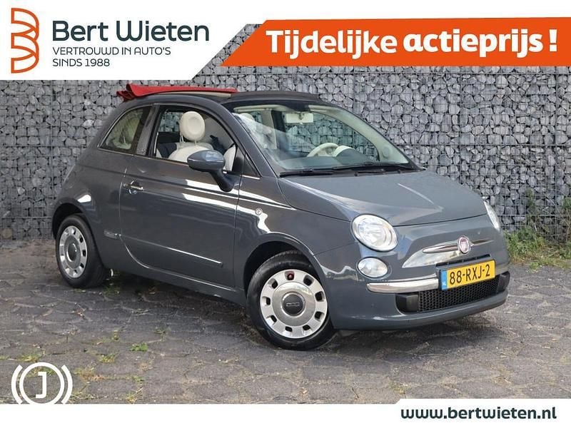 Grijs Gebruikt 2011 Fiat 500C Pop Cabriolet | € 5.995 (Eerlijke prijs) - Afbeelding 1/3