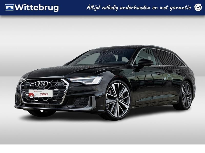 Zwart Gebruikt 2025 Audi A6 Stationwagen | € 59.950 (Eerlijke prijs) - Afbeelding 1/2