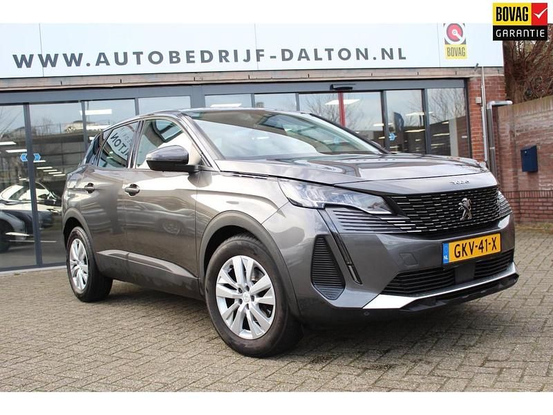 Grijs Occasion 2021 Peugeot 3008 Active SUV | € 15.950 (Super prijs) - Afbeelding 1/4