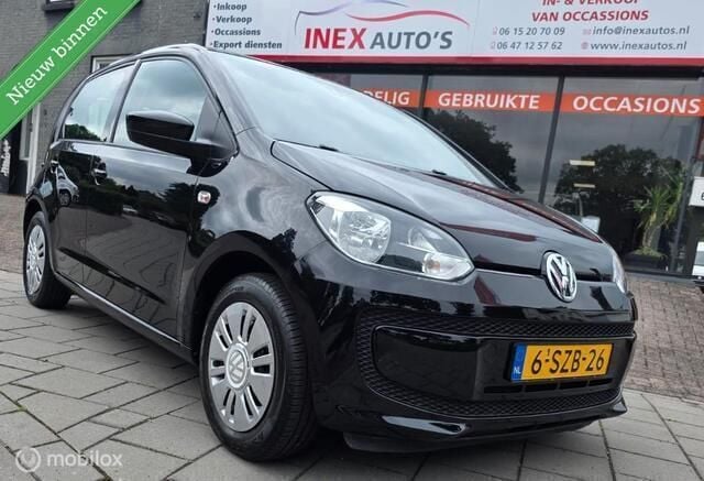 Zwart Gebruikt 2014 VW up! move up! Hatchback | € 5.445 (Eerlijke prijs) - Afbeelding 1/4