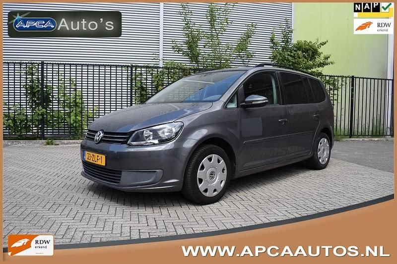 Grijs Gebruikt 2013 VW Touran Comfortline MPV | € 7.945 (Eerlijke prijs) - Afbeelding 1/4
