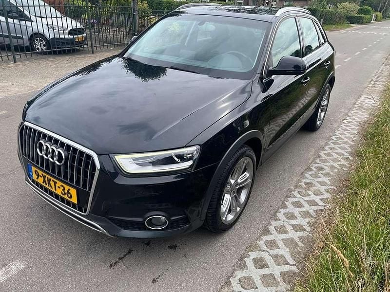 Zwart Gebruikt 2014 Audi Q3 Proline SUV | € 12.750 (Eerlijke prijs) - Afbeelding 1/4