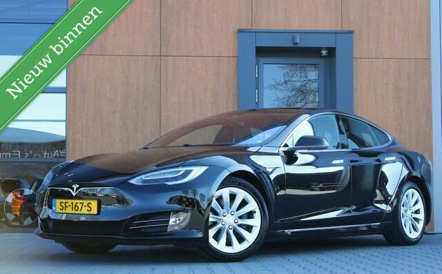 Zwart Gebruikt 2018 Tesla Model S Sedan | € 27.950 (Super prijs) - Afbeelding 1/4