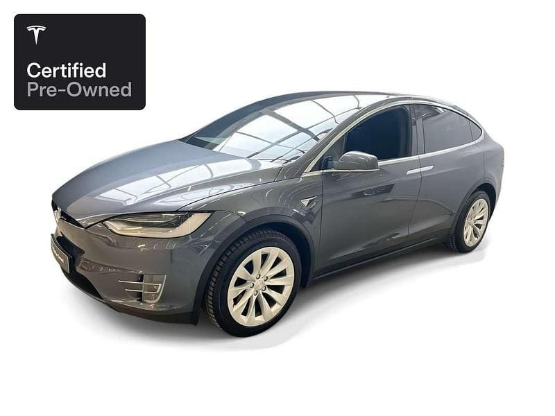 Occasion Tesla Model X Long Range AWD 309 kW (421 PK) 2020 Zilver SUV