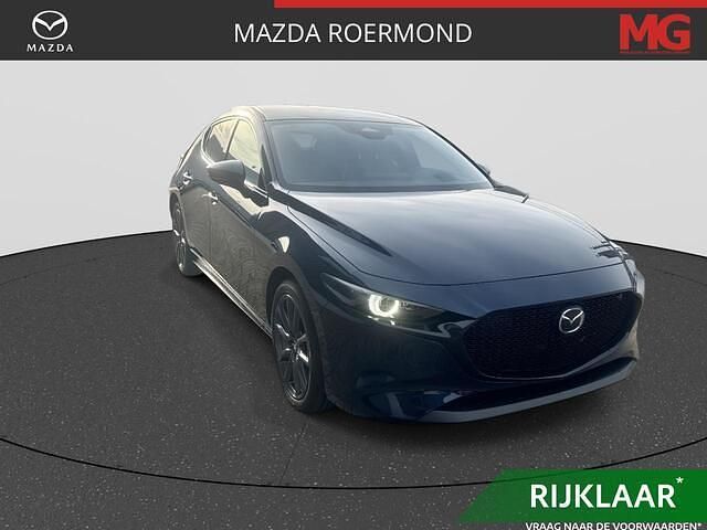 Nieuw Mazda 3 Takumi-Line 140 PK (102 kW) 2025 Blauw Sedan