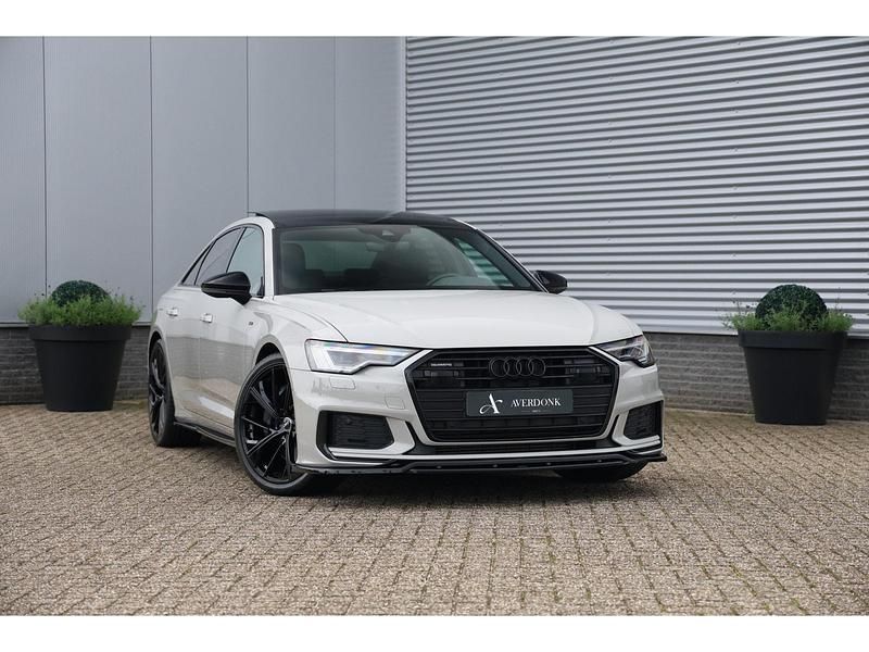 Grijs Occasion 2021 Audi A6 S-Line Sedan | € 44.990 (Eerlijke prijs) - Afbeelding 1/4