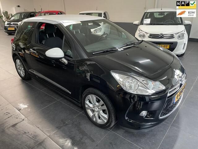 Zwart Gebruikt 2014 Citroën DS3 So Chic Hatchback | € 6.500 (Duur) - Afbeelding 1/4