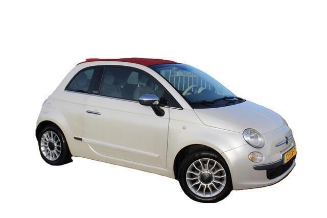 Occasion Fiat 500C Lounge 86 PK (63 kW) 2012 Wit, metallic lak Cabriolet