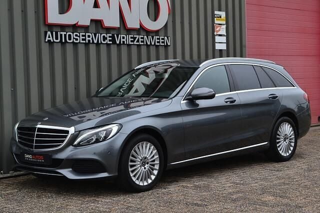 Occasion Mercedes C180 Prestige 157 PK (115 kW) 2017 Grijs (metallic) Stationwagen
