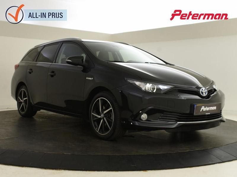 Zwart Gebruikt 2018 Toyota Auris Hybrid Edition Stationwagen | € 16.899 (Eerlijke prijs) - Afbeelding 1/4