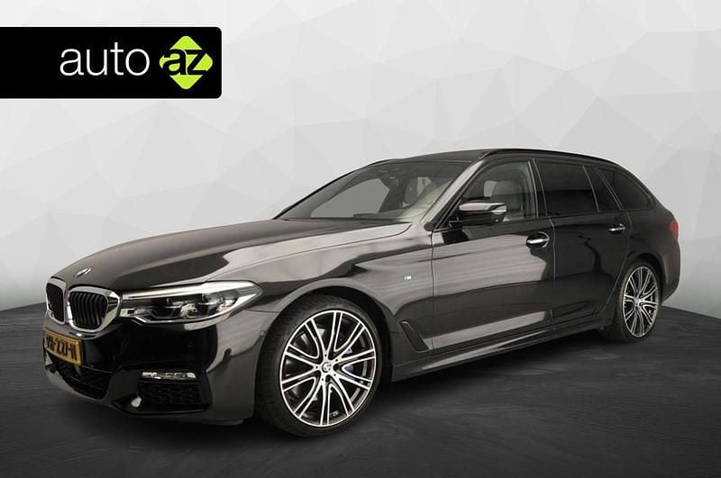 Zwart Gebruikt 2017 BMW 530 Executive Stationwagen | € 29.900 (Eerlijke prijs) - Afbeelding 1/4