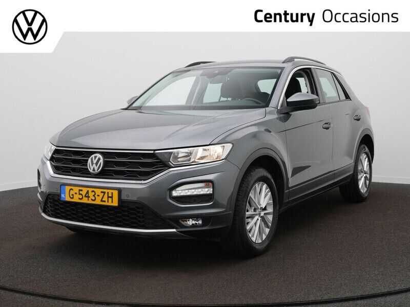 Grijs Gebruikt 2020 VW T-Roc Style SUV | € 22.795 (Eerlijke prijs) - Afbeelding 1/4