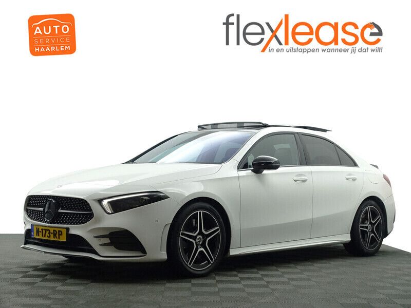 Wit metallic Gebruikt 2019 Mercedes A250 AMG Line Premium Plus Hatchback | € 34.900 (Duur) - Afbeelding 1/4