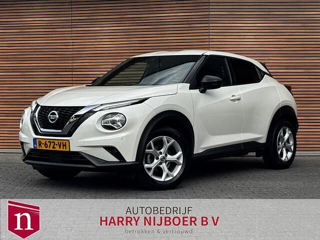 Wit Gebruikt 2022 Nissan Juke N-Connecta SUV | € 19.800 (Eerlijke prijs) - Afbeelding 1/4