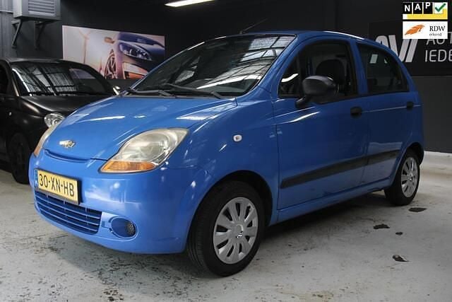 Blauw Gebruikt 2007 Chevrolet Matiz Hatchback | € 999 (Eerlijke prijs) - Afbeelding 1/4