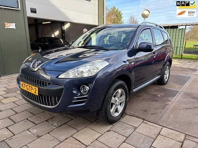 Blauw (metallic) Occasion 2008 Peugeot 4007 SUV | € 3.500 (Eerlijke prijs) - Afbeelding 1/4