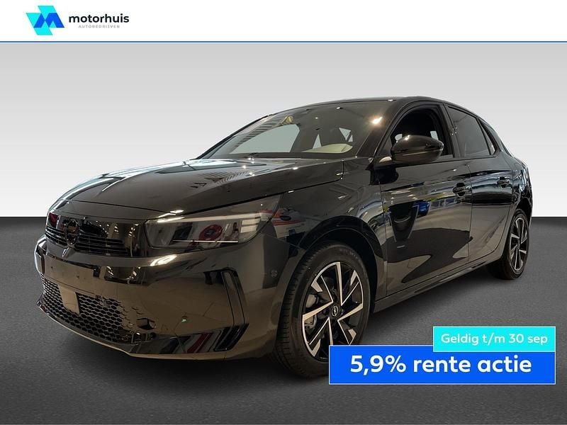 Zwart, metallic lak Nieuw 2025 Opel Corsa Hatchback | € 29.350 (Eerlijke prijs) - Afbeelding 1/4