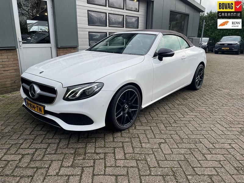 Occasion Mercedes E200 Premium Plus 184 PK (135 kW) 2018 Wit Cabriolet