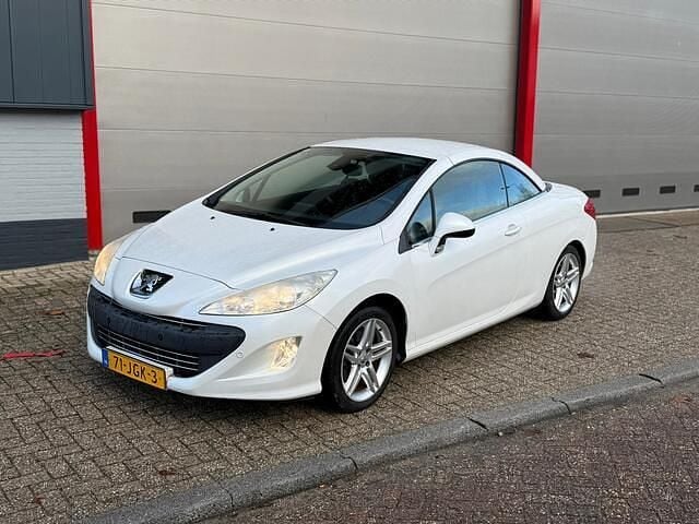 Wit Gebruikt 2009 Peugeot 308 CC Cabriolet | € 3.250 (Super prijs) - Afbeelding 1/4