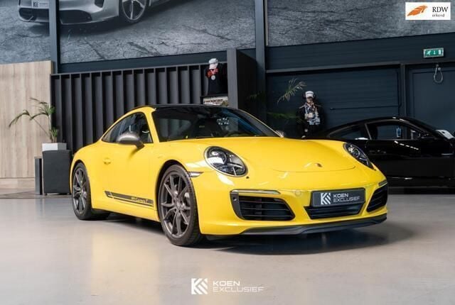 Geel Gebruikt 2018 Porsche 911 Carrera T Coupé | € 101.950 - Afbeelding 1/4