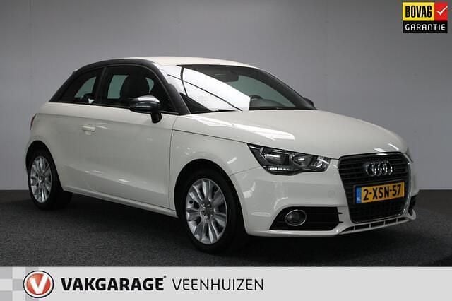 Wit Gebruikt 2014 Audi A1 Ambition Hatchback | € 9.750 (Eerlijke prijs) - Afbeelding 1/4